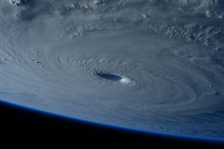 Hurricane as seen in space