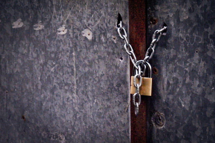 Brown padlock