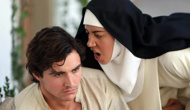 Aubrey Plaza in the movie The Little Hours.
