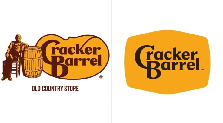 Cracker Barrel: Old vs New Logo