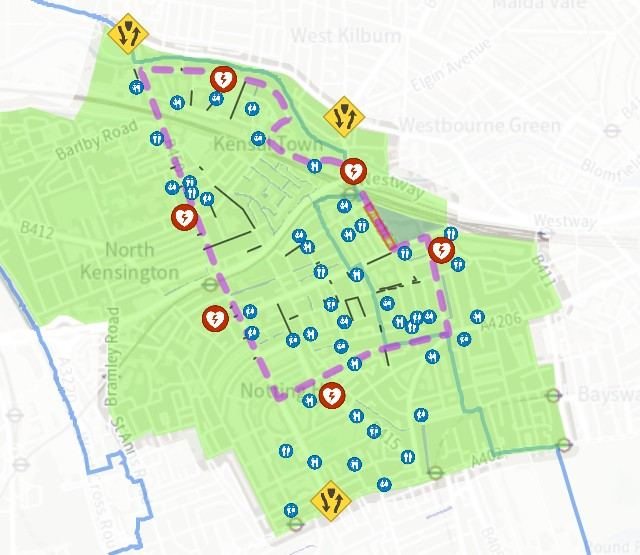 Notting Hill Carnival 2025 Map