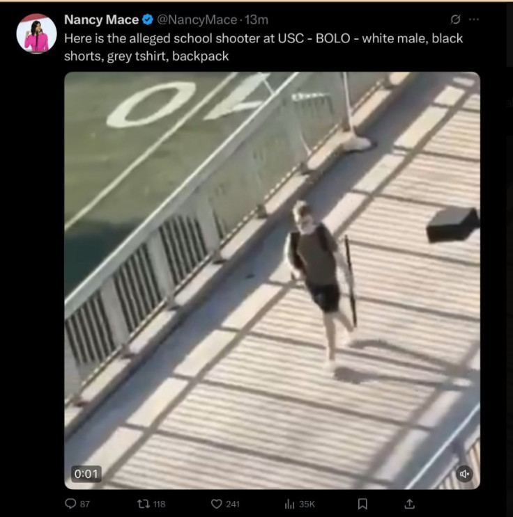 Nancy Mace now-deleted X post