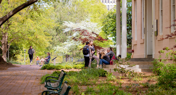 Students at University of South Carolina