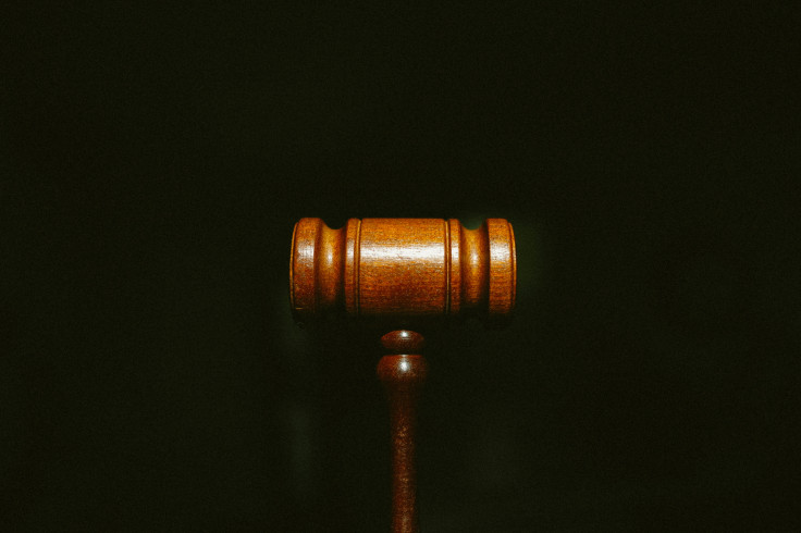 Brown wooden hammer