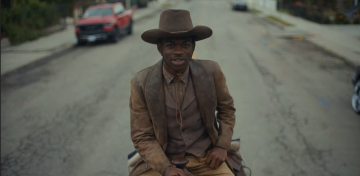 Lil Nas X in a music video