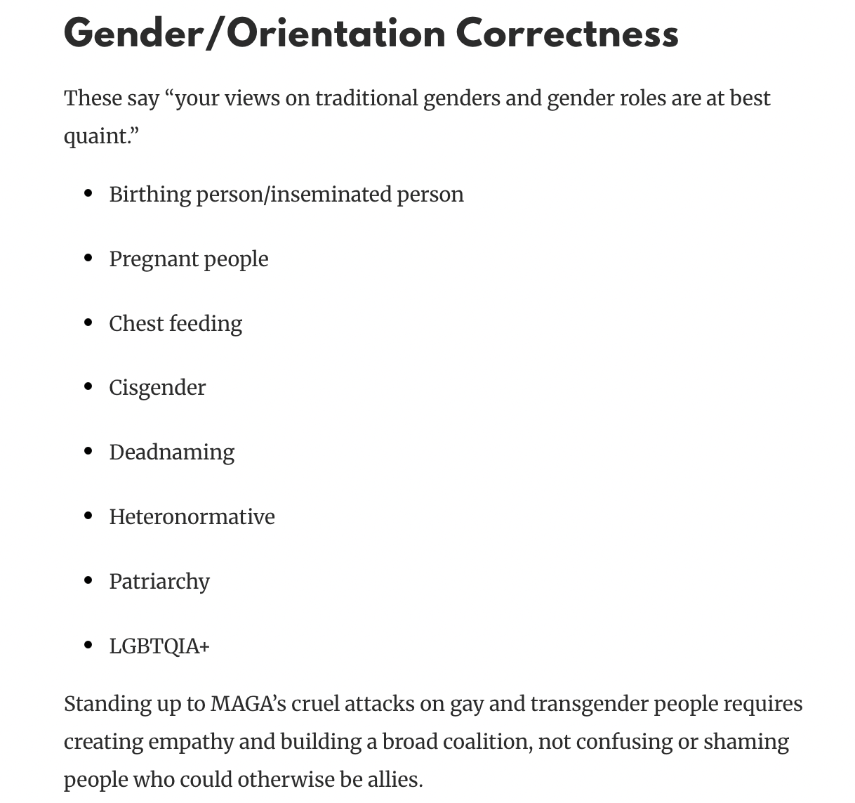 Woke Language
