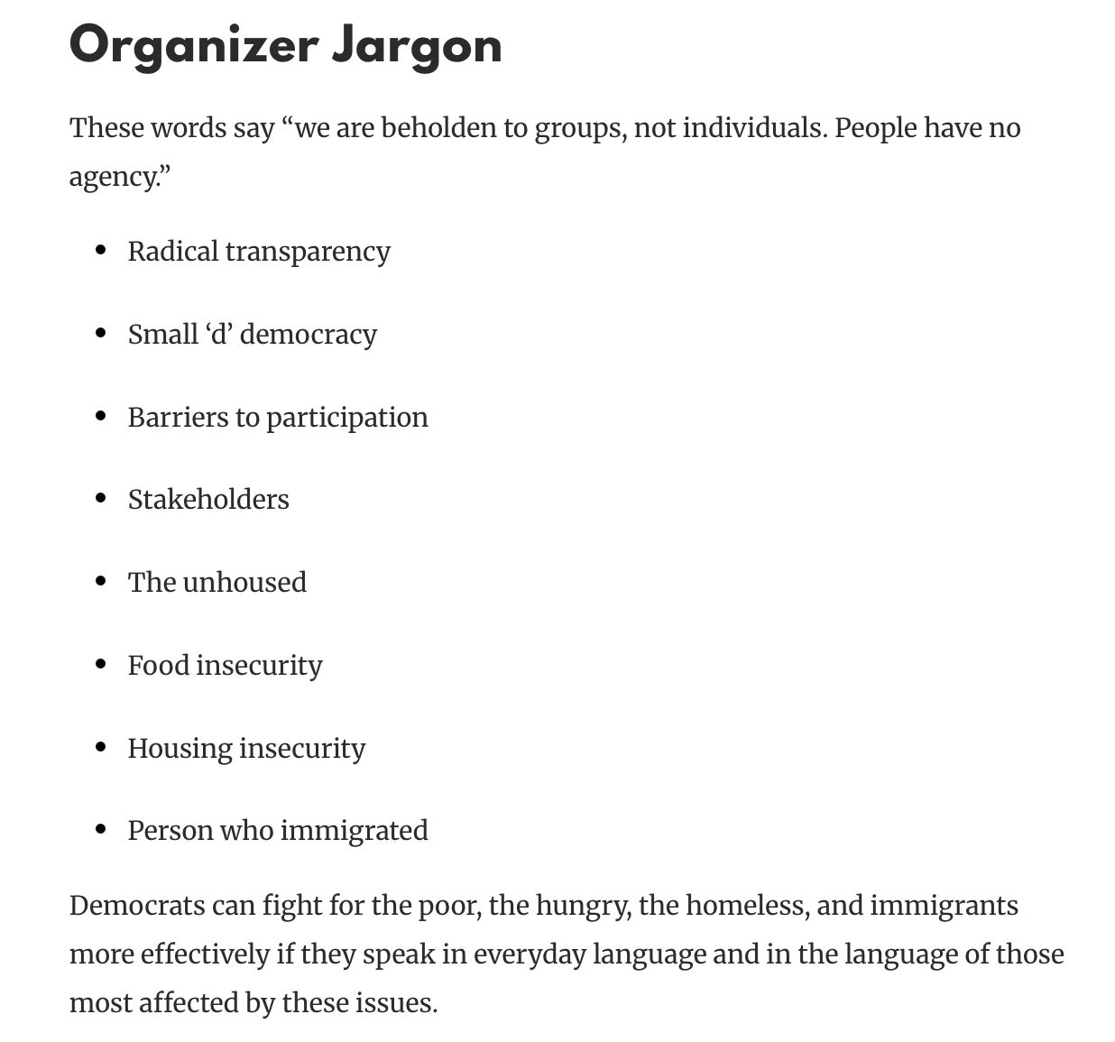 Woke Language