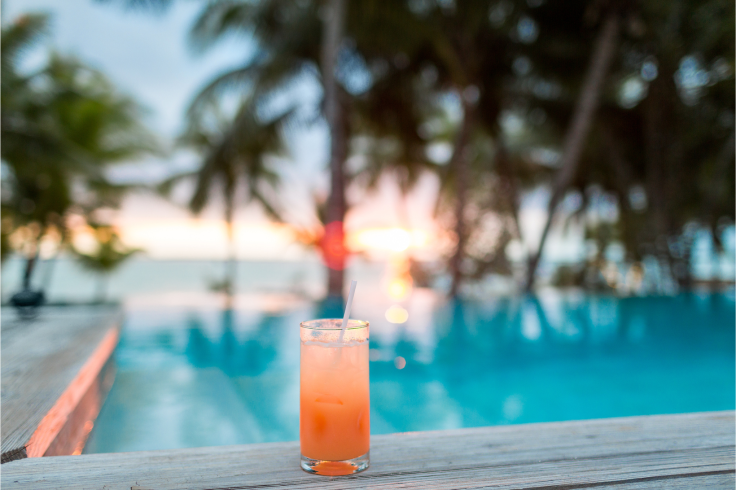drink sunset