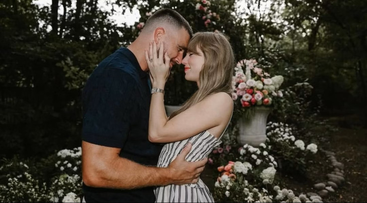 Taylor Swift and Travis Kelce