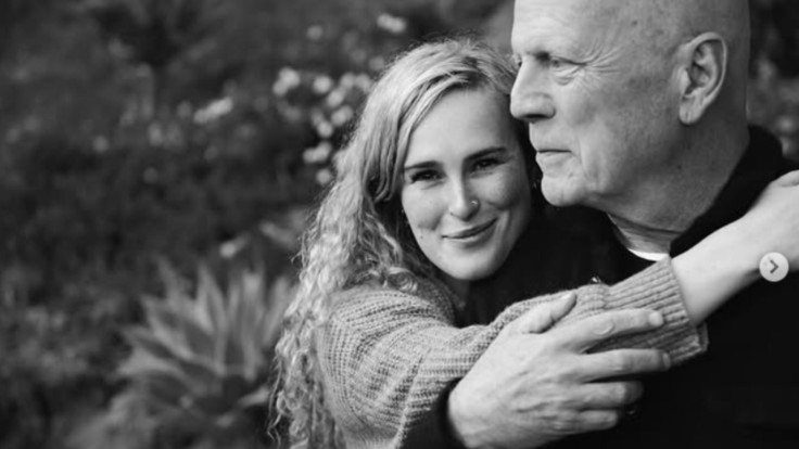 Bruce Willis and daughter Rummer