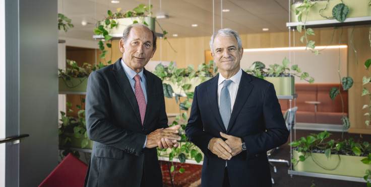 Nestlé Chairman Paul Bulcke and Chief Executive Officer Laurent Freixe