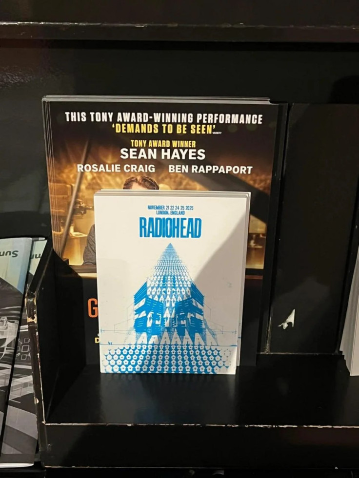 Radiohead Flyers in London