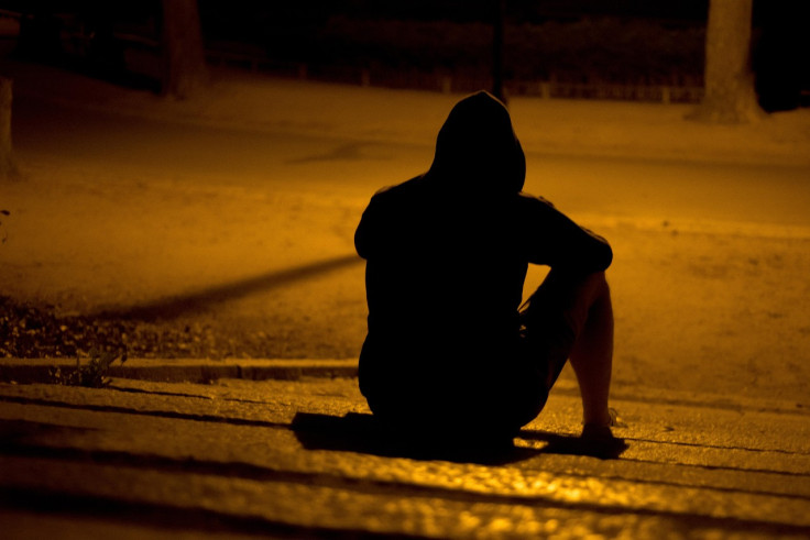 A depressed man