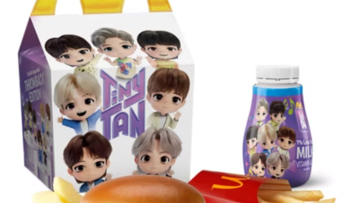 TinyTAN BTS Happy Meal collaboration