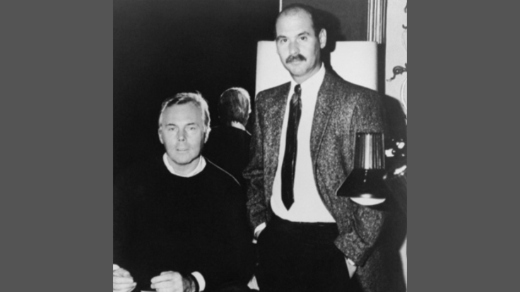 Giorgio Armani and Sergio Galeotti