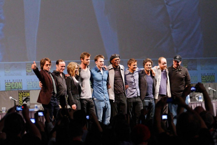 The Avengers Cast.