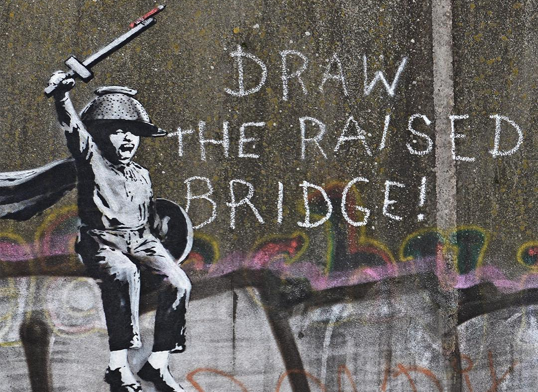 New Banksy Painting Appears What Is It About And What His Art Usually New Banksy Painting Appears What Is It About And What His Art Usually