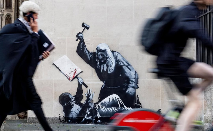 Banksy's new mural in London
