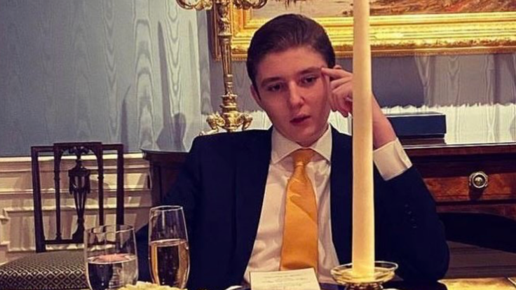 Barron Trump, US President Donald Trump's Son