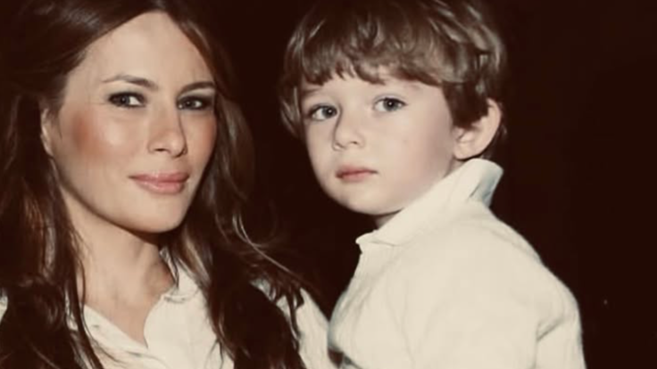 Barron Trump & Mother, Melania Trump