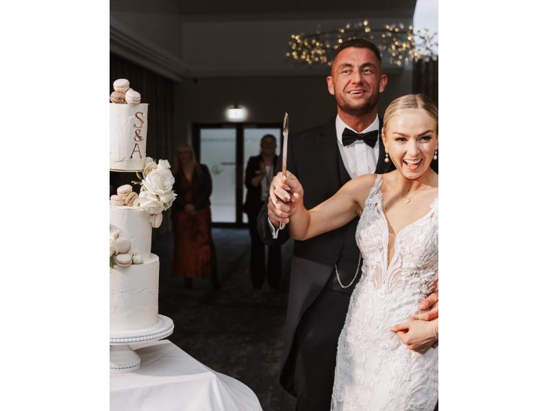 Abigail and Sam Garside wedding