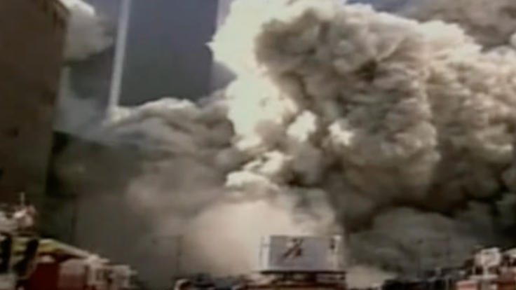 Massive Smoke Clouds Over Manhattan During 9/11 Attacks