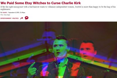 charlie kirk jezebel
