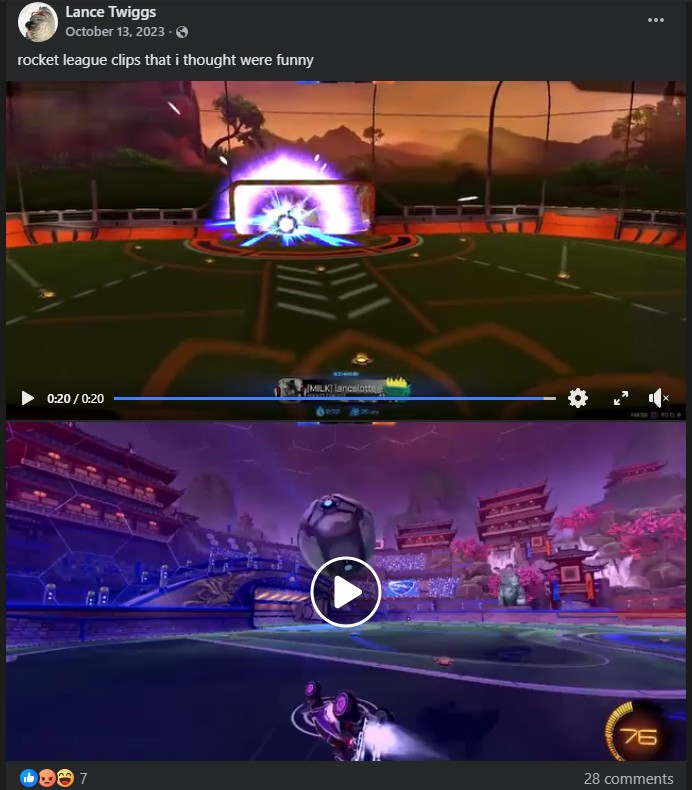 Lance Twiggs Gaming content