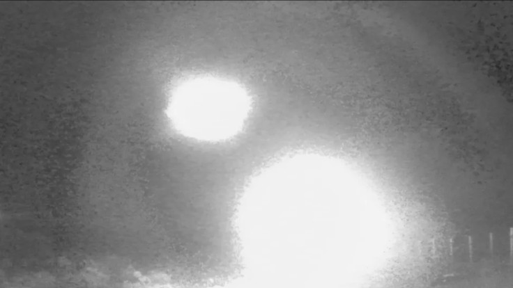Unexplained lights caught on cam