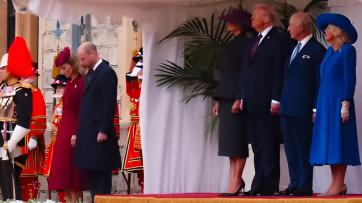 President Donald Trump in UK