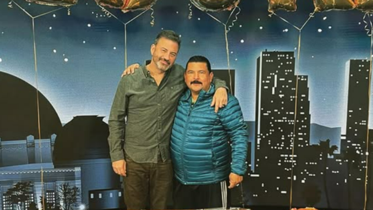 Guillermo and Jimmy Kimmel