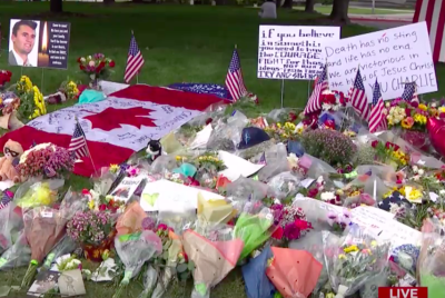 Charlie Kirk memorial