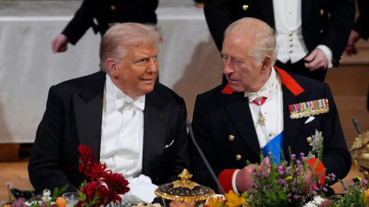 Donald Trump and King Charles