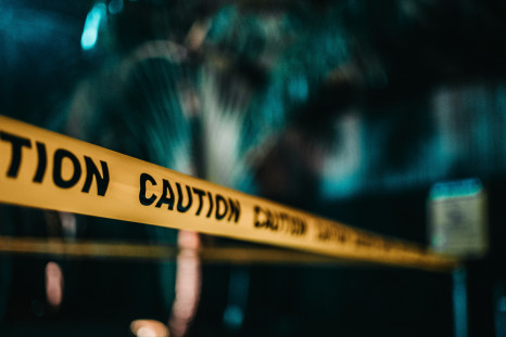 Yellow police tape