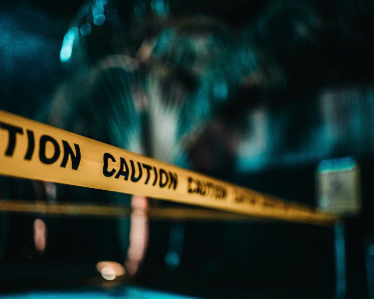 Yellow police tape