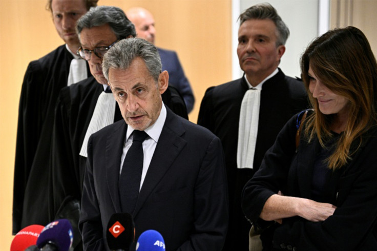 Former president Nicolas Sarkozy