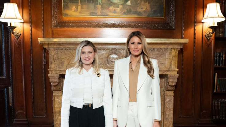 Melania Trump Allegedly Snubs Olena Zelenska