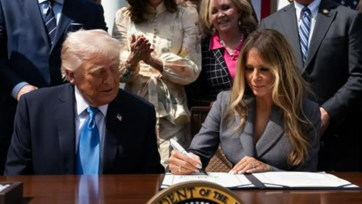 Donald Trump and Melania Trump
