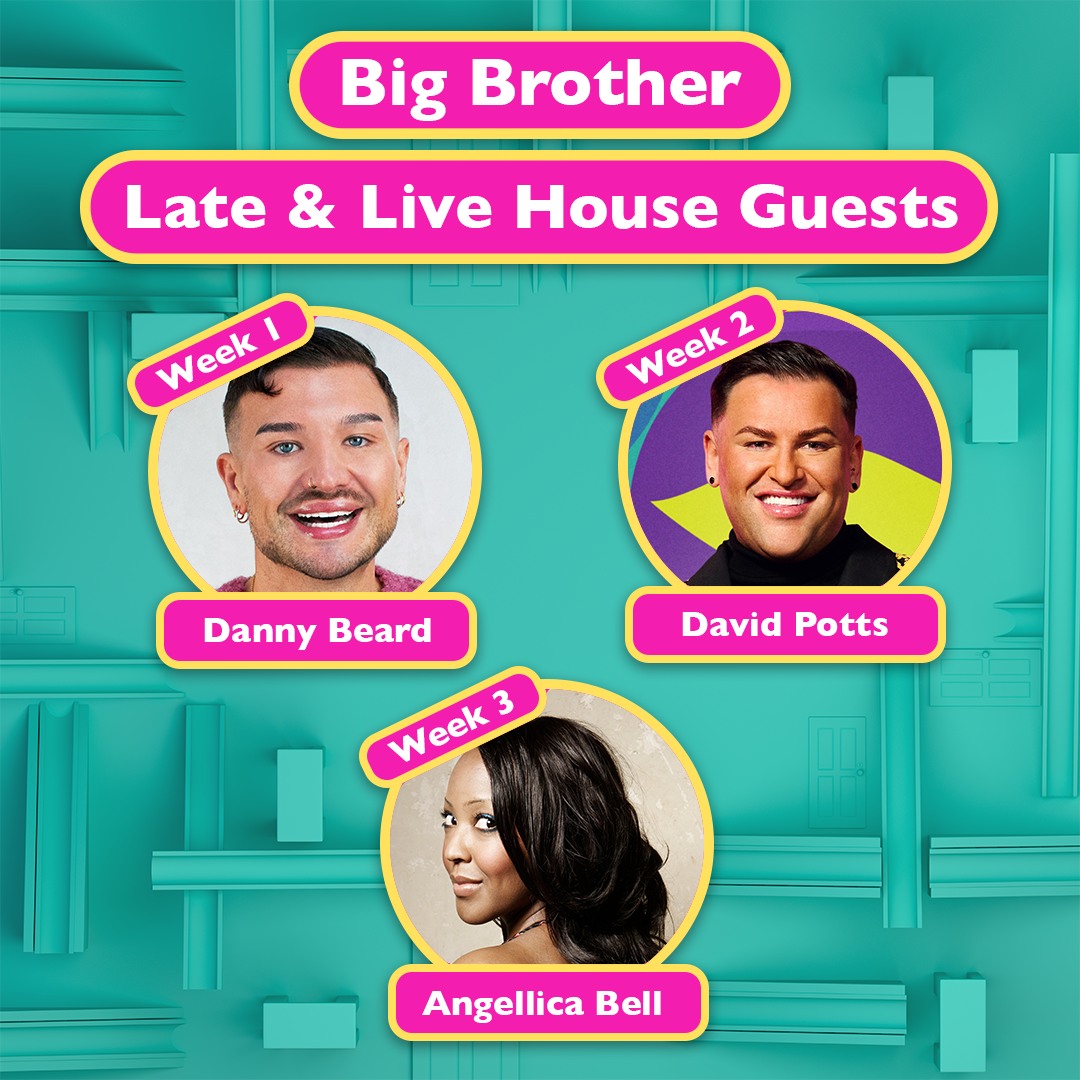 Big Brother UK Late  Live House Guests