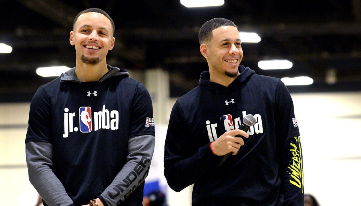 Seth Curry and Brother Steph Curry