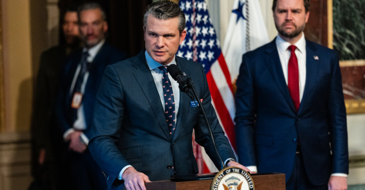U.S. Defence Secretary Pete Hegseth