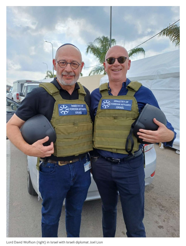 David Wolfson IDF pop up
