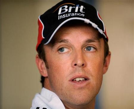 England's Graeme Swann looks on during a news conference at Edgbaston cricket ground in Birmingham