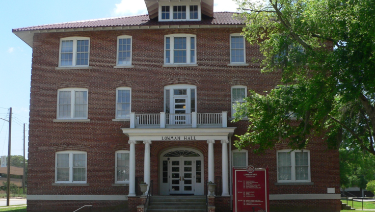 Lowman Hall, on the campus of South Carolina State University