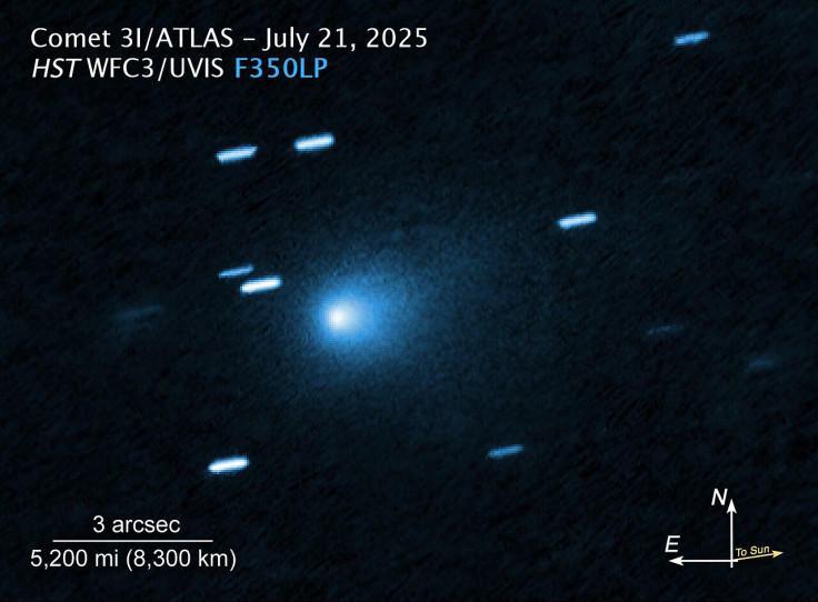 3I/ATLAS captured by the Hubble Space Telescope’s Wide Field Camera