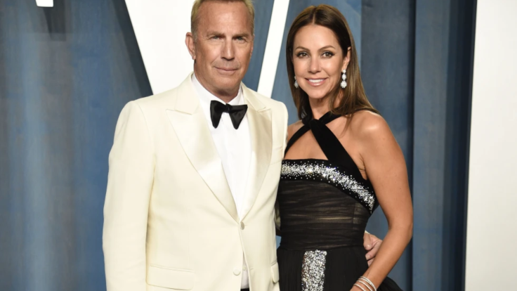 Kevin Costner and Christine Baumgartner