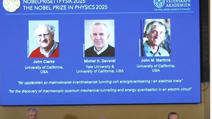 John Clarke, Michel Devoret, John Martinis