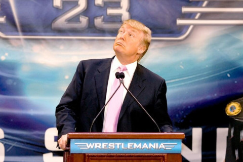 Donald Trump in WWE