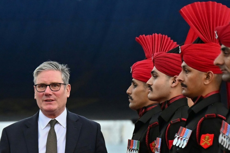British PM Keir Starmer in trade visit to India