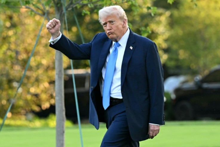 US President Donald Trump